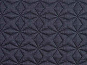 Steppjersey Sterne, dunkelblau