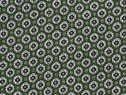 Viskose Blumenr�der, gr�n