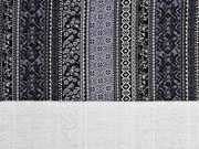 French Terry Sweat Viskose Bord�ren, grau