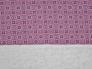 French Terry Sweat Viskose Blumenr�der, flieder