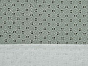 French Terry Sweat Viskose Blumenr�der, mint