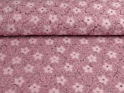 Spitze gro�e Blumen, altrosa