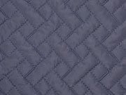 Jackenstoff gesteppt wattiert, dunkelblau