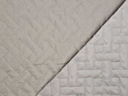 Jackenstoff gesteppt wattiert, taupe