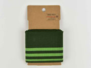 Fertigb�ndchen Streifen, hellgr�n moosgr�n