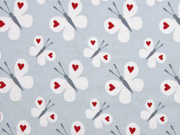 Jersey Schmetterlinge, hellgrau