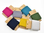 Fertigb�ndchen gerippt Rippenb�ndchen, hellblau