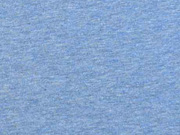 Jersey angeraut, hellblau melange