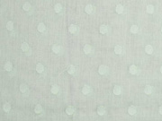 Voile Baumwolle gewebte Punkte, hellgr�n