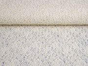 elastische Spitze mit Baumwolle Blumen, cremewei�