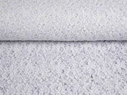 elastische Spitze mit Baumwolle Blumen, wei�