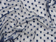 T�ll Punkte elastisch, dunkelblau