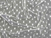 T�ll Punkte elastisch, cremewei�
