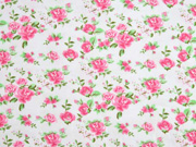 Jersey kleine Rosen mit Duft, wei�