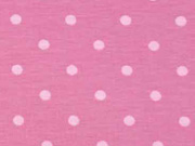 Jersey Punkte 5 mm, rosa altrosa
