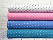 Jersey Sterne 5 mm, hellblau jeansblau