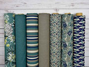 Dekostoff Leinenlook uni, taupe meliert