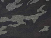 Punto di Roma Heavy Stretchjersey Camouflage,nachtblau mittelgrau