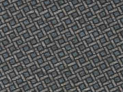 Punto di Roma Heavy Stretchjersey Rauten, blau grau schwarz