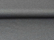 Punto di Roma Heavy Stretchjersey Rauten, blau grau schwarz