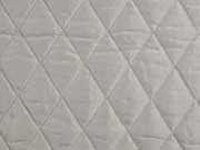 Jackenstoff wattierter Stepper uni, taupe