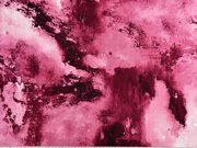 Viskosejersey Batik Marmoroptik, bordeauxrot