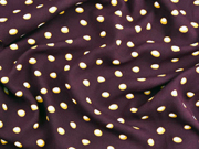 Viskosestoff Kringel, bordeaux