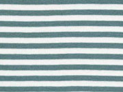 B�ndchen Streifen 5 mm garngef�rbt, altmint wei�