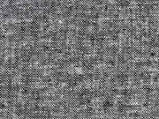 Leinen Viskose uni, schwarz