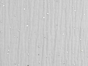 Musselin Double Gauze silberne Punkte, hellgrau