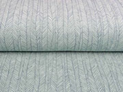 Sweat Frottee Fischgr�tmuster elastisch, mint