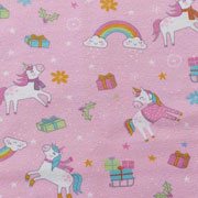 Jersey Einh�rner Weihnachtsgeschenke, rosa