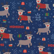 Jersey Elche Weihnachtsgeschenke, dunkelblau