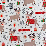 Jersey Elche Weihnachtsgeschenke, cremewei�