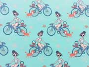 French Terry Susi und der Pudel, mint