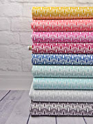 Baumwollstoff Zwiebelmuster, senfgelb