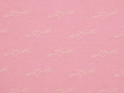 Jersey Glow in the Dark Herzen, rosa