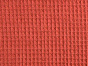 Waffelpiqu� Frottee, terracotta