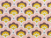 Popelin Seashore Shelly-apricot/safrangelb