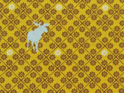 Find The Moose, safrangelb/braun