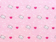 Jersey Herzen Briefumschl�ge Love Letters, rosa