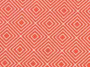Baumwolle Squares, orange