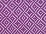 Baumwolle Squares, lila