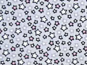 Baumwollstoff Sterne Shining Stars Poppy, grau