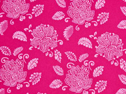 RESTST�CK 85 cm 3-Schicht Softshell Bl�ten & Bl�tter, Himbeerpink