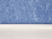 wasserabweisender Stoff Jeanslook, mittelblau