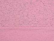Sweatstoff angeraut meliert,  grau rosa