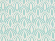 Baumwollstoff Zwiebelmuster, helles Mint