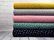 Double Gauze Musselin Bl�tter, altrosa