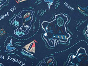 Badehosen Stoff Beach, petrol